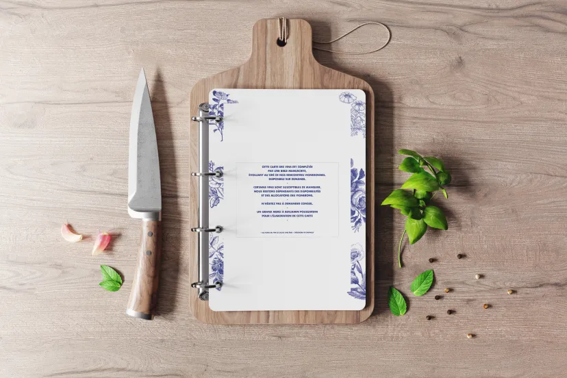Carte du restaurant Bones & Bottles