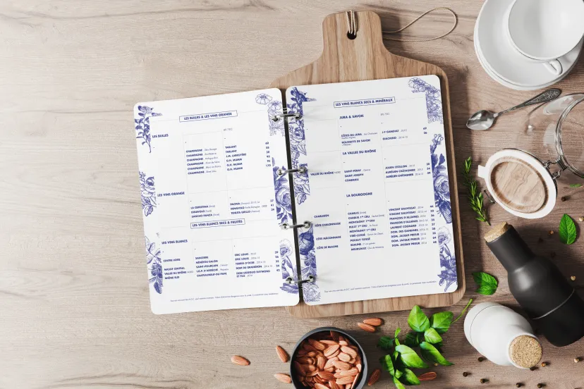 Carte du restaurant Bones & Bottles