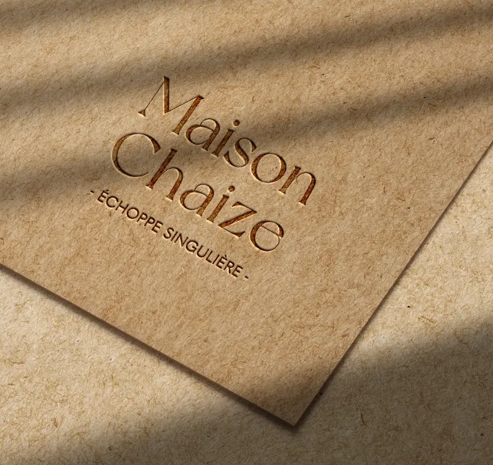 Pancarte "Maison Chaize"