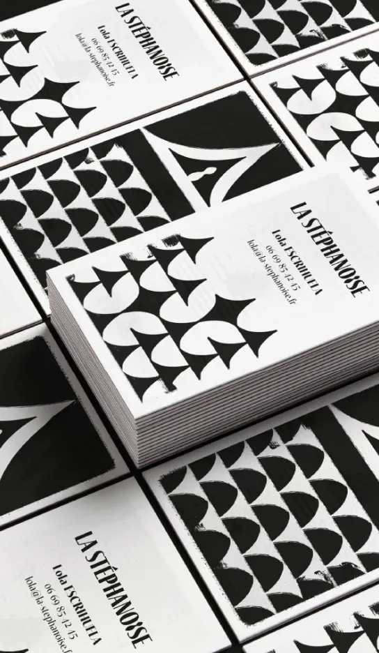 Cartes de visite de La Stéphanoise