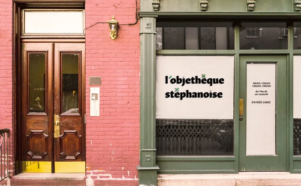 Façade de l'objethèque stéphanoise